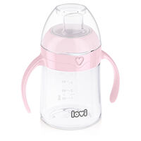 Hrneček LOVI First Cup With Spout Pink 6m+ 150 ml