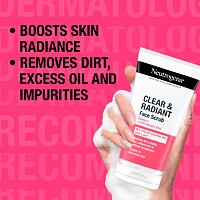 Peeling Neutrogena Clear & Radiant Face Scrub 150 ml