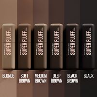 Gel a pomáda na obočí Maybelline Superfluff Brow Mousse 5 ml 255 Soft Brown