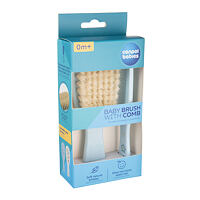 Hřeben na vlasy Canpol babies Newborn Baby Baby Brush With Comb Stars 1 ks