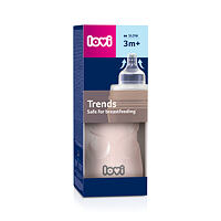 Kojenecká lahev LOVI Trends Bottle 3m+ Pink 250 ml